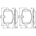 BOSCH | Bremsbelagsatz, Scheibenbremse | 0 986 494 759