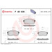 Brembo | Bremsbelagsatz, Scheibenbremse | P 49 035 Brembo | Bremsbelagsatz, Scheibenbremse | P 49 035