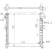NRF | Kühler, Motorkühlung | 59342 NRF | Kühler, Motorkühlung | 59342
