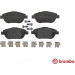 Brembo | Bremsbelagsatz, Scheibenbremse | P 61 103
