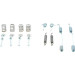 BOSCH | Zubehörsatz, Bremsbacken | 1 987 475 155 BOSCH | Zubehörsatz, Bremsbacken | 1 987 475 155