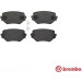 Brembo | Bremsbelagsatz, Scheibenbremse | P 79 009 Brembo | Bremsbelagsatz, Scheibenbremse | P 79 009