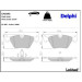Delphi Bremsbelagsatz, Scheibenbremse LP1843
