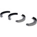 ATE | Bremsbackensatz, Feststellbremse | 03.0137-0150.2 ATE | Bremsbackensatz, Feststellbremse | 03.0137-0150.2