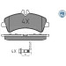 Meyle | Bremsbelagsatz, Scheibenbremse | 025 292 1720/PD Meyle | Bremsbelagsatz, Scheibenbremse | 025 292 1720/PD