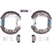 8DB 355 005-191 Bremsbackensatz Shoe Kit Pro