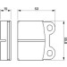 BOSCH | Bremsbelagsatz, Scheibenbremse | 0 986 460 101 BOSCH | Bremsbelagsatz, Scheibenbremse | 0 986 460 101
