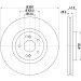 Hella | Bremsscheibe | 8DD 355 128-891