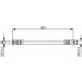 BOSCH | Bremsschlauch | 1 987 476 295 BOSCH | Bremsschlauch | 1 987 476 295