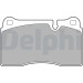 Delphi | Bremsbelagsatz, Scheibenbremse | LP2009 Delphi | Bremsbelagsatz, Scheibenbremse | LP2009