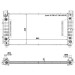 NRF | Kühler, Motorkühlung | 56009 NRF | Kühler, Motorkühlung | 56009