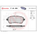 Brembo | Bremsbelagsatz, Scheibenbremse | P 24 203 Brembo | Bremsbelagsatz, Scheibenbremse | P 24 203