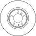 TRW | Bremsscheibe | DF2687 TRW | Bremsscheibe | DF2687