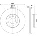 Hella | Bremsscheibe | 8DD 355 108-081