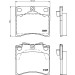 Hella | Bremsbelagsatz, Scheibenbremse | 8DB 355 018-381