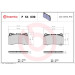 Brembo | Bremsbelagsatz, Scheibenbremse | P 54 039 Brembo | Bremsbelagsatz, Scheibenbremse | P 54 039