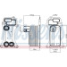 Nissens | Ölkühler, Motoröl | 90901 Nissens | Ölkühler, Motoröl | 90901