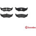Brembo | Bremsbelagsatz, Scheibenbremse | P 11 010 Brembo | Bremsbelagsatz, Scheibenbremse | P 11 010
