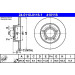 ATE | Bremsscheibe | 24.0110-0116.1 ATE | Bremsscheibe | 24.0110-0116.1