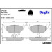 Delphi Bremsbelagsatz, Scheibenbremse LP2158