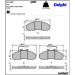 Delphi Bremsbelagsatz, Scheibenbremse LP1105