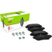 Valeo Bremsbelagsatz, Scheibenbremse EXPERT 302723A