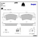 Delphi Bremsbelagsatz, Scheibenbremse LP1846
