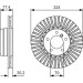 BOSCH | Bremsscheibe | 0 986 479 D39 BOSCH | Bremsscheibe | 0 986 479 D39