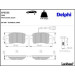 Delphi Bremsbelagsatz, Scheibenbremse LP2222