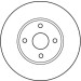 DF4121 Bremsscheibe DF4121 Bremsscheibe