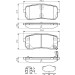 BOSCH Bremsbelagsatz, Scheibenbremse 0 986 494 608