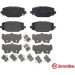 Brembo | Bremsbelagsatz, Scheibenbremse | P 11 032 Brembo | Bremsbelagsatz, Scheibenbremse | P 11 032