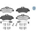 Meyle | Bremsbelagsatz, Scheibenbremse | 025 291 9019/PD Meyle | Bremsbelagsatz, Scheibenbremse | 025 291 9019/PD