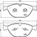 Hella | Bremsbelagsatz, Scheibenbremse | 8DB 355 015-701 Hella | Bremsbelagsatz, Scheibenbremse | 8DB 355 015-701