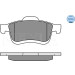 Meyle | Bremsbelagsatz, Scheibenbremse | 025 247 2720/W Meyle | Bremsbelagsatz, Scheibenbremse | 025 247 2720/W