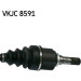 SKF | Antriebswelle | VKJC 8591 SKF | Antriebswelle | VKJC 8591