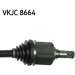 SKF | Antriebswelle | VKJC 8664 SKF | Antriebswelle | VKJC 8664