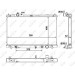 NRF | Kühler, Motorkühlung | 50137 NRF | Kühler, Motorkühlung | 50137