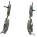 BOSCH | Bremsbelagsatz, Scheibenbremse | 0 986 494 142 BOSCH | Bremsbelagsatz, Scheibenbremse | 0 986 494 142