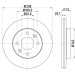 Hella | Bremsscheibe | 8DD 355 101-261
