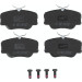 TRW Bremsbelagsatz, Scheibenbremse COTEC GDB818