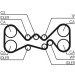 CT1058 Zahnriemen CT1058 Zahnriemen