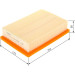 BOSCH 1 457 433 095 Luftfilter BOSCH 1 457 433 095 Luftfilter