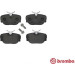 Brembo | Bremsbelagsatz, Scheibenbremse | P 44 009 Brembo | Bremsbelagsatz, Scheibenbremse | P 44 009
