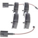 BOSCH | Bremsbelagsatz, Scheibenbremse | 0 986 494 536