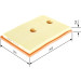 BOSCH F 026 400 342 Luftfilter