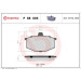 Brembo | Bremsbelagsatz, Scheibenbremse | P 68 005 Brembo | Bremsbelagsatz, Scheibenbremse | P 68 005