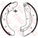 TRW | Bremsbackensatz | GS8207