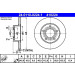 ATE | Bremsscheibe | 24.0110-0224.1 ATE | Bremsscheibe | 24.0110-0224.1