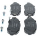 BOSCH | Bremsbelagsatz, Scheibenbremse | 0 986 494 047 BOSCH | Bremsbelagsatz, Scheibenbremse | 0 986 494 047